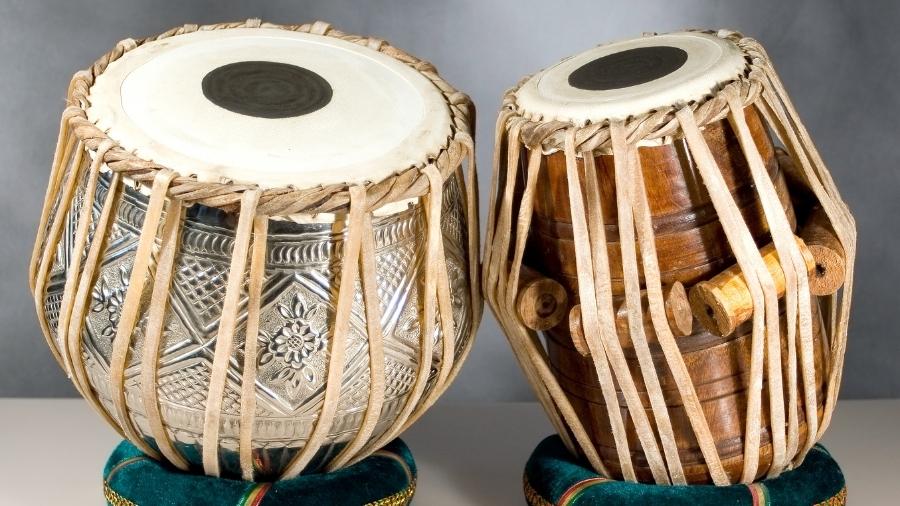 Traditional Indian Tabla Drum
