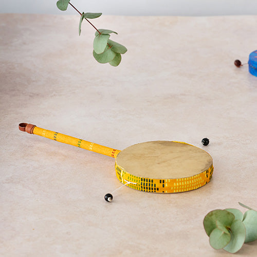 Buy The Kente Cloth Akan monkey drum (From Ghana)