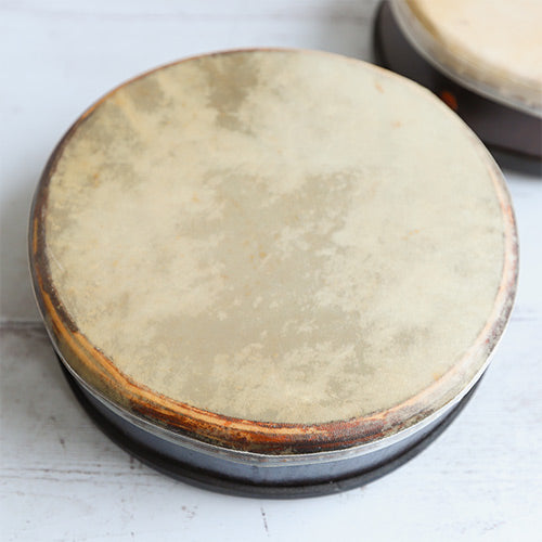 Close Up of Ngoma Bongo Drum With Animal Hide