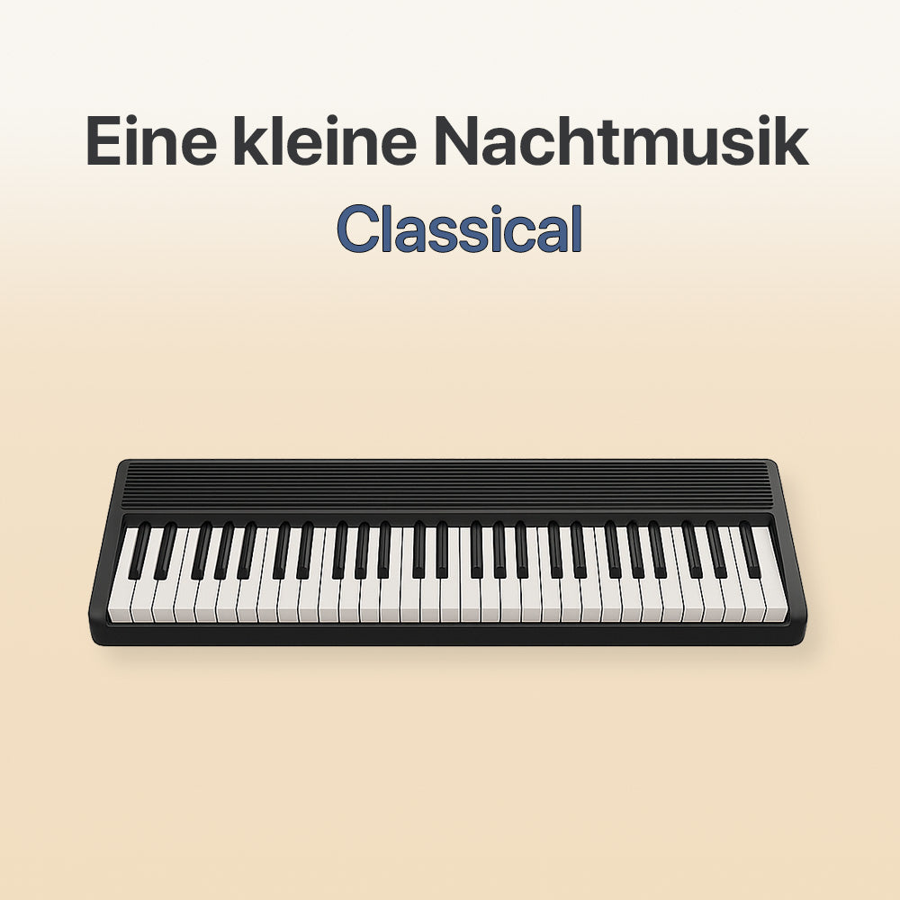 Wolfgang Amadeus Mozart Eine kleine Nachtmusik Sheet Music