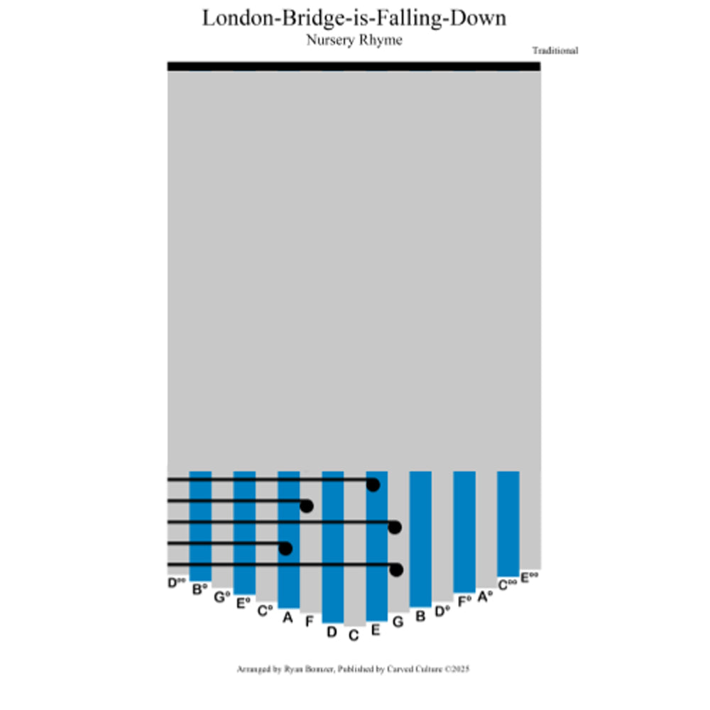 London Bridge is Falling Down kalimba preview
