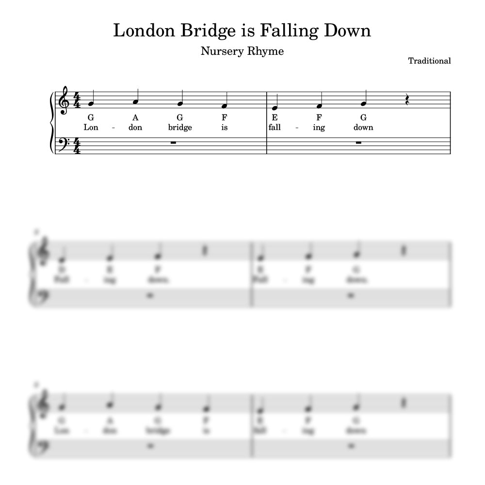 london bridge is falling down