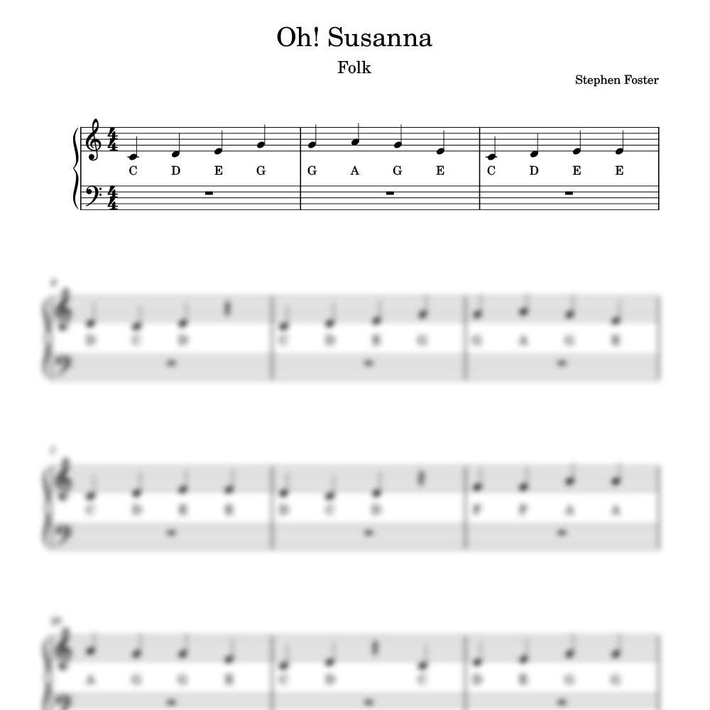 Oh Suhanna sheet music
