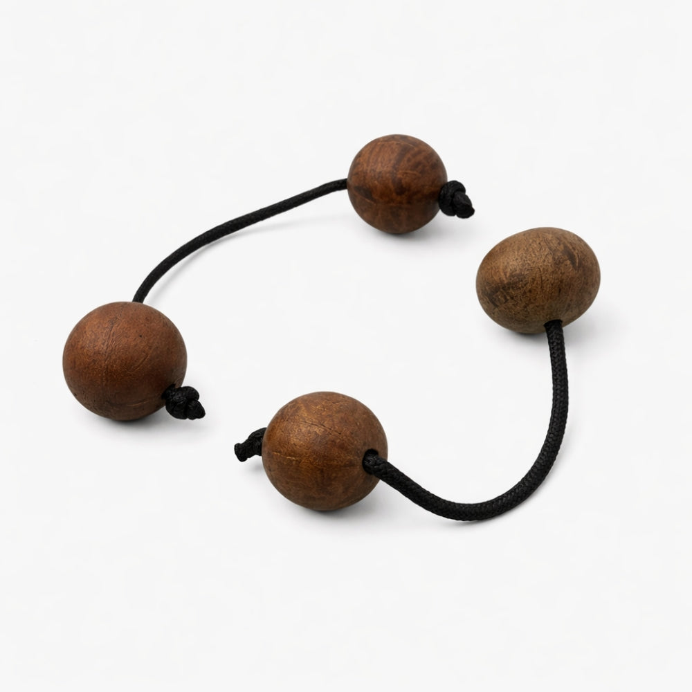 Pair of natural gourd cas cas kashaka shakers