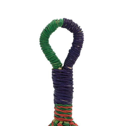 Hanging loop caxixi shaker