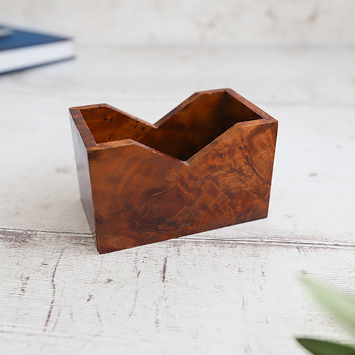 Thuya business Wooden card holder