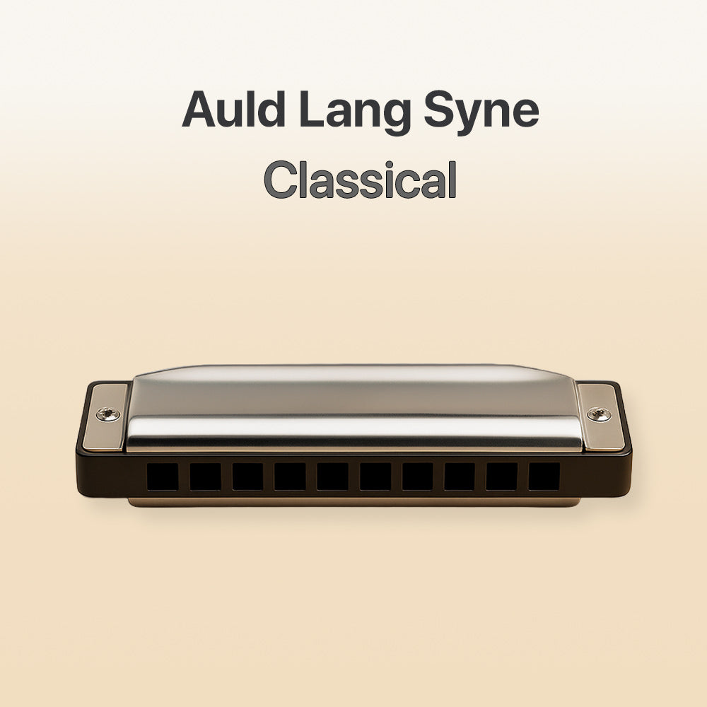Auld Lang Syne - Harmonica tab