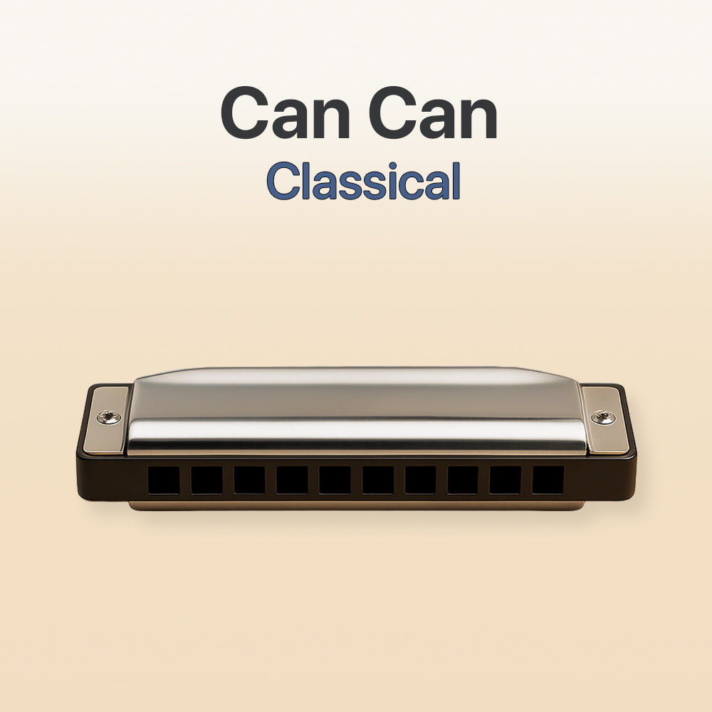 Can Can - Harmonica tab