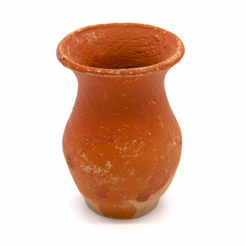 Beautifully Hand Painted Mexican Folk Art Large Clay Water