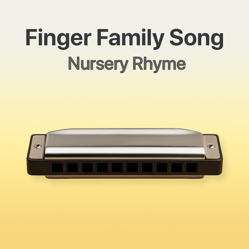 The finger family song - Harmonica tab