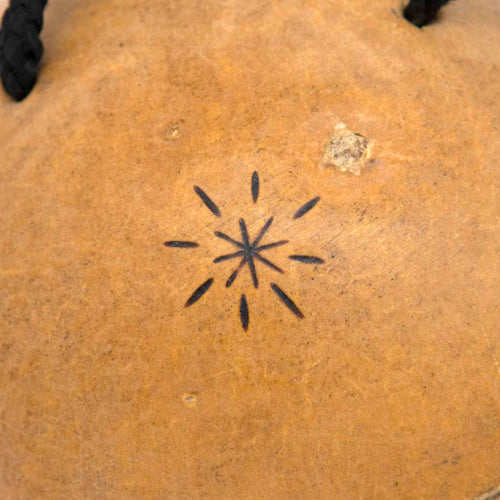 close up of gourd carvings