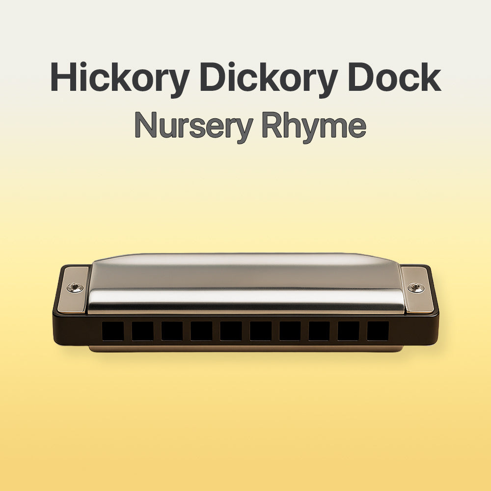 Hickory dickory dock - Harmonica tab