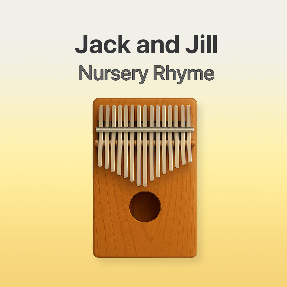 17 note kalimba jack and Jill