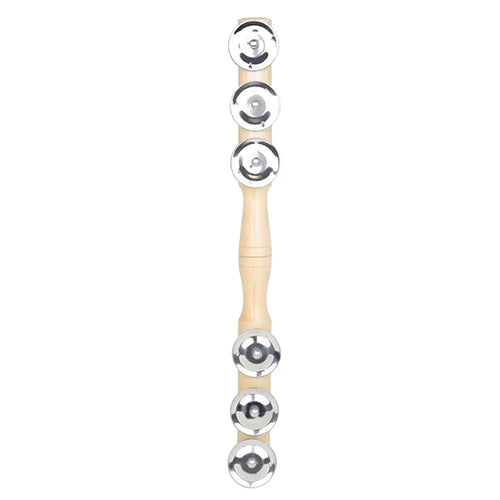 horizontal tambourine stick rattle