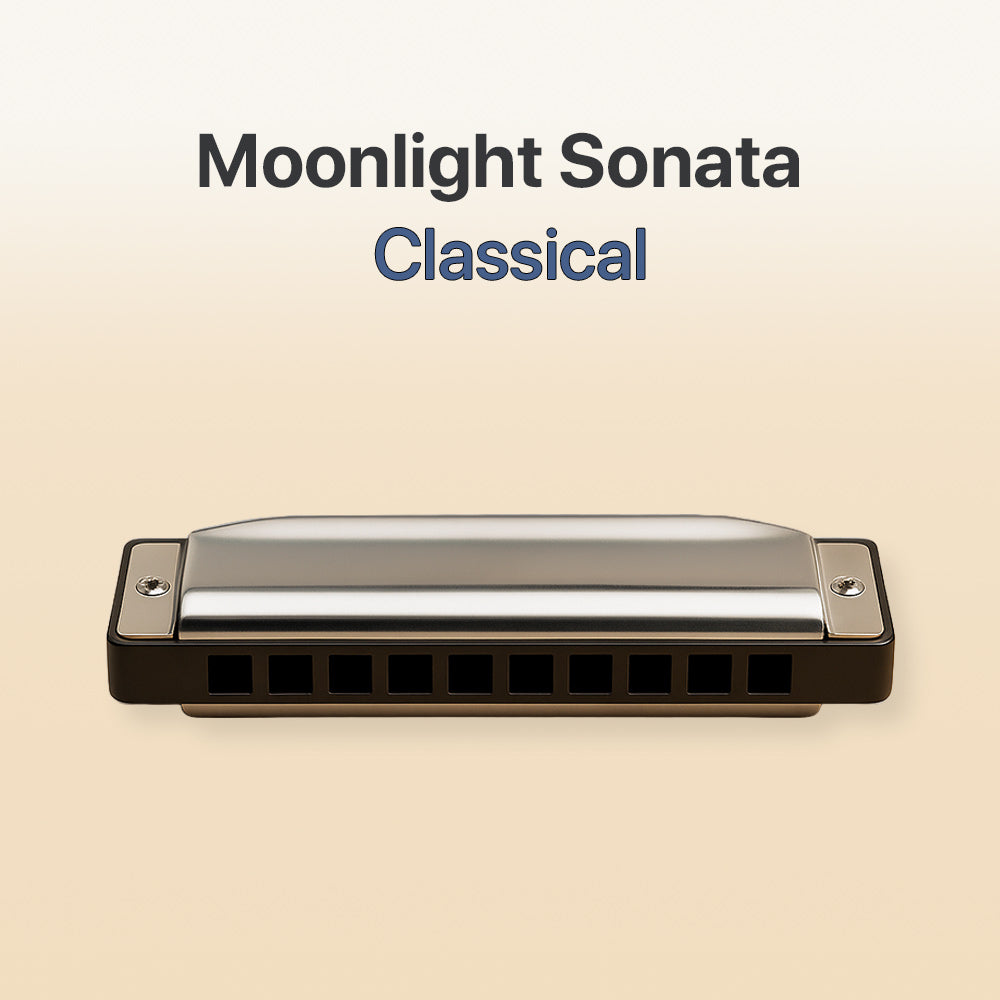 Moonlight Sonata - Harmonica tab