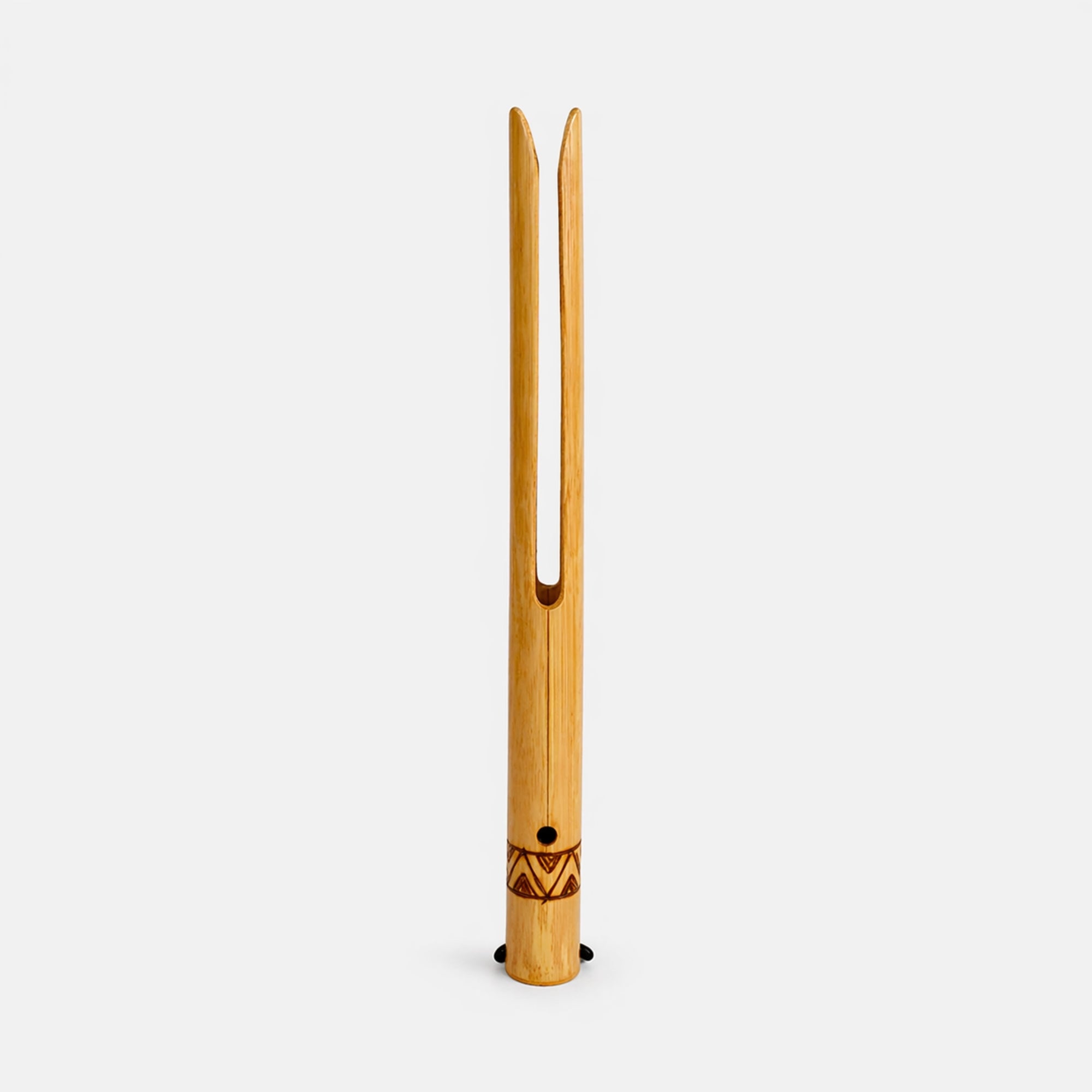 tall bamboo buzzer instrument