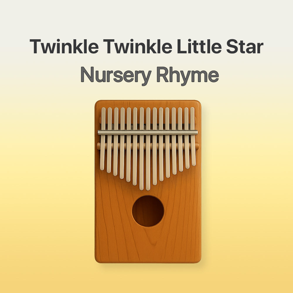 twinkle twinkle 17. note kalimba tab