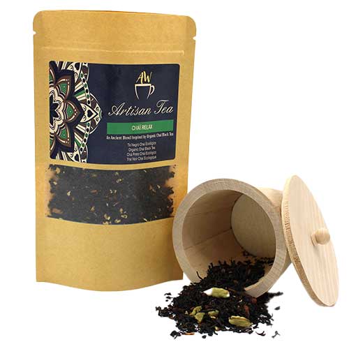 black chai tea loose tea blend