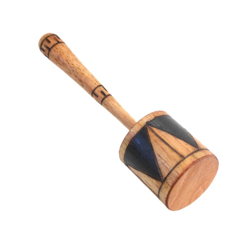 Kelele barrel shaker with wooden handle