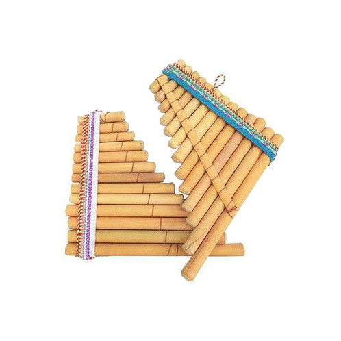 Antares Peruvian Pan Pipes - Carved Culture