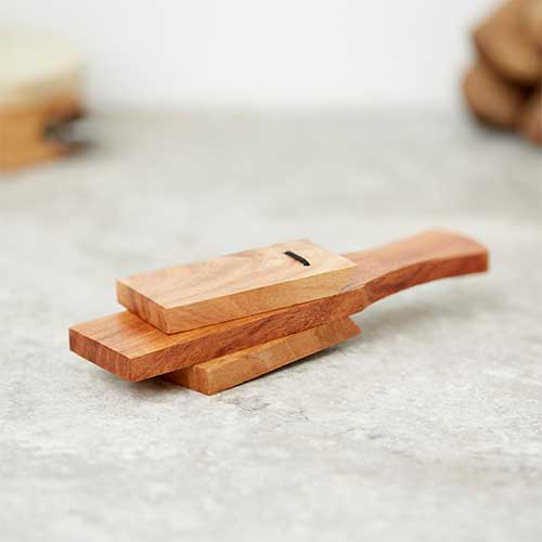 Westco Wooden Castanet Clapper - Fun Sound For Kids, In Stock Now