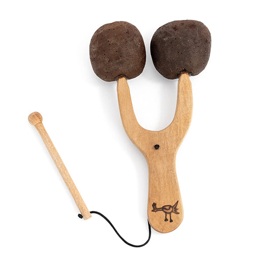 hardwood beater and agogo music instrument