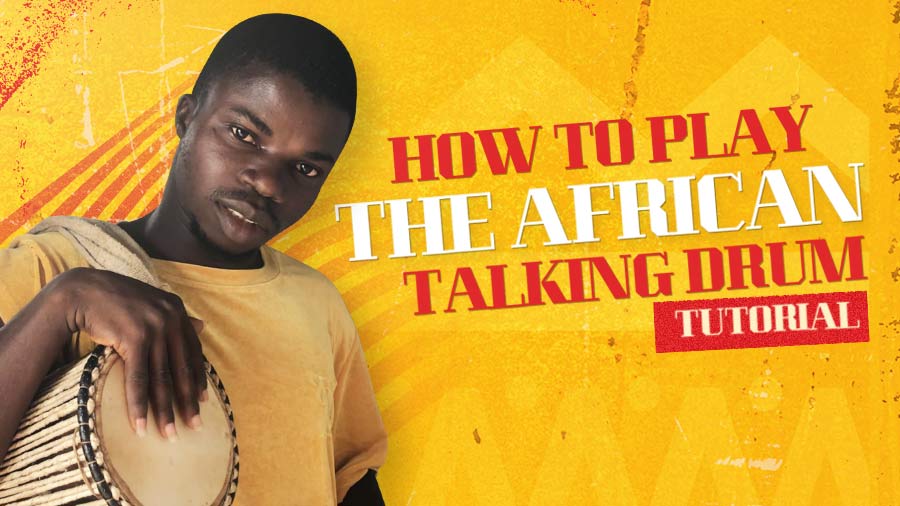 How to Play the African Talking Drum (Tutorial)