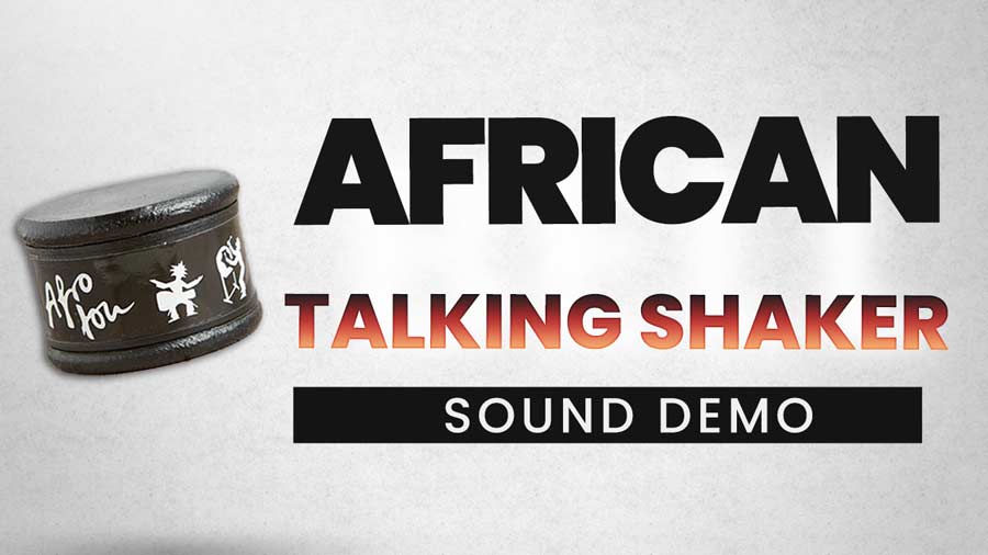 African Talking Shaker (Sound Demonstration)