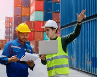 Containers being shipped worldwide