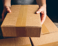 Holding repackaged parcel 