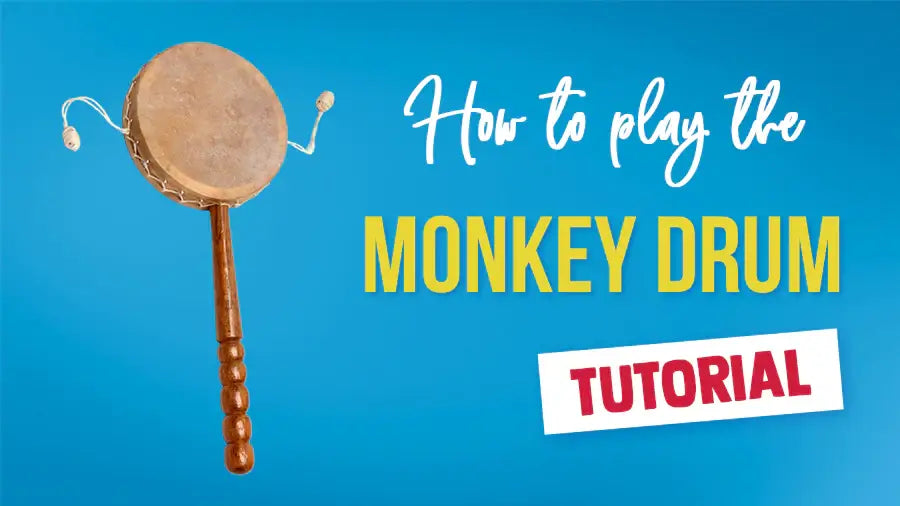 Handmade African monkey drum 