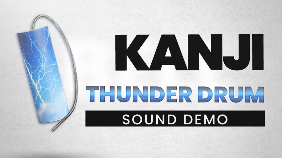 Kanji Thunder Drum (Sound Demonstration)