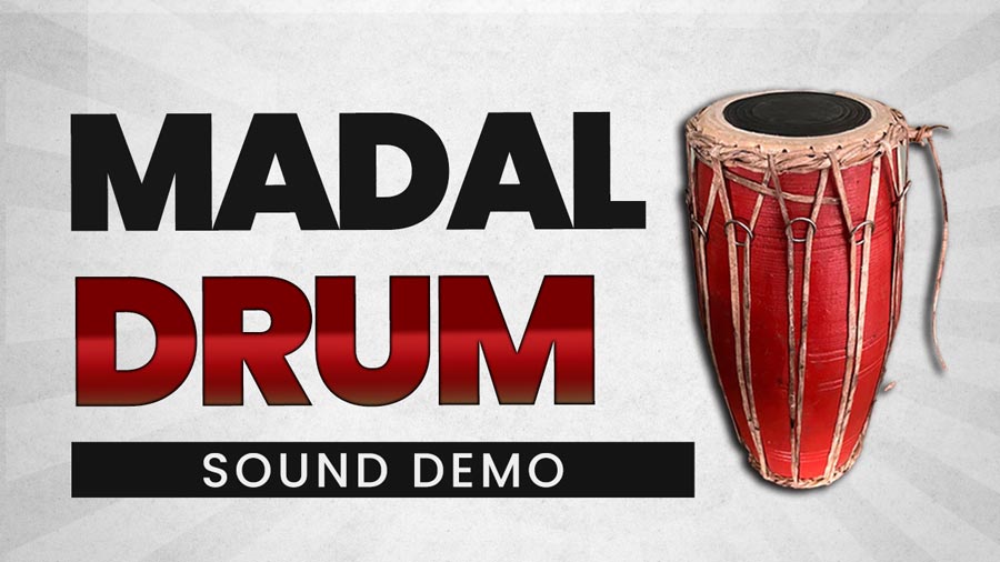 Small Madal Drum (Sound Demonstration)