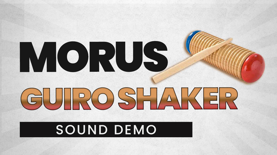 Morus Guiro Shaker (Sound Demonstration)