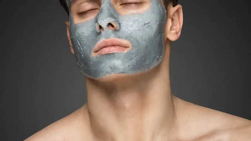 Skincare beauty routine for men