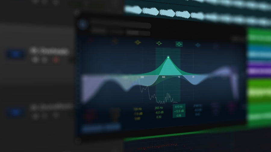 Channel EQ Logic Stock Plugin