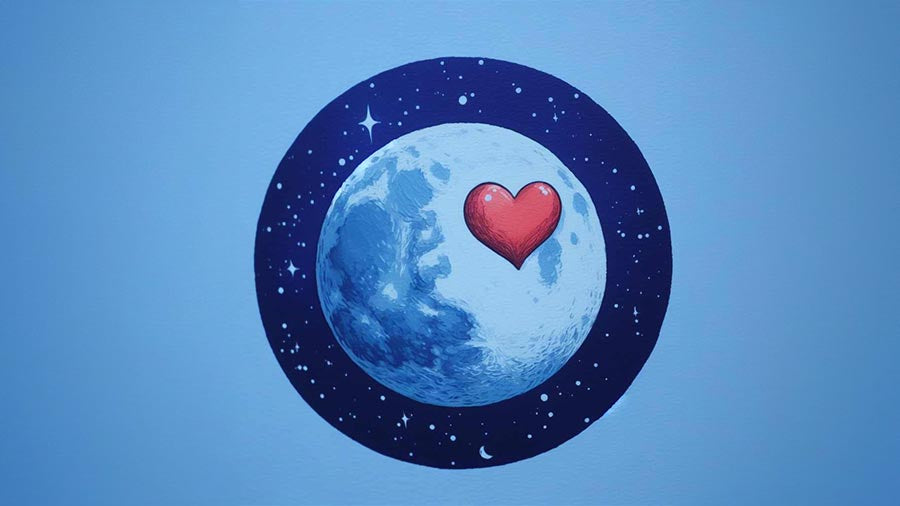 The Moon Represents My Heart (Kalimba Tab)