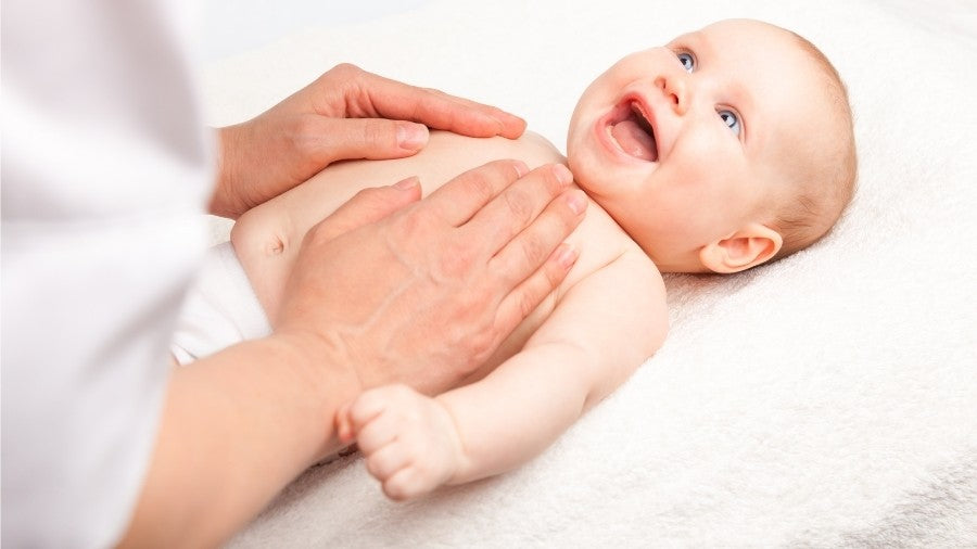 The benefits of baby massage