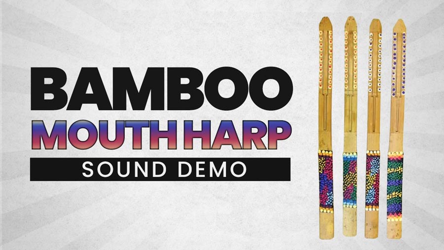 Bamboo Jaw Harp (Sound Demonstration)