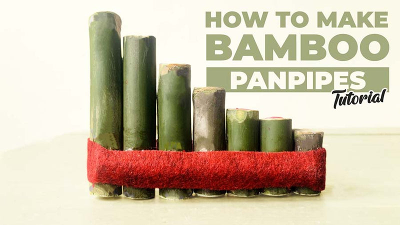 How to Make Bamboo Panpipes (Tutorial)