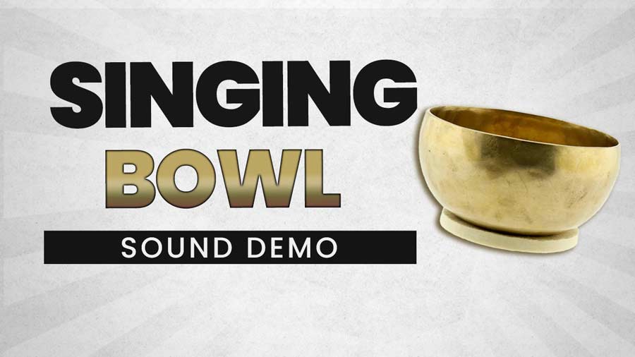 Singing Bowl Set (Sound Demonstration)