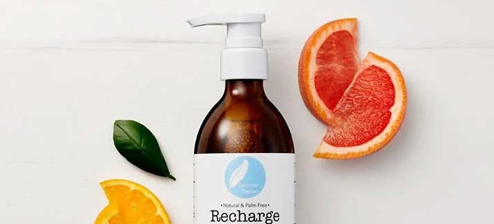 natural liquid hand soap with grapefruit and orange