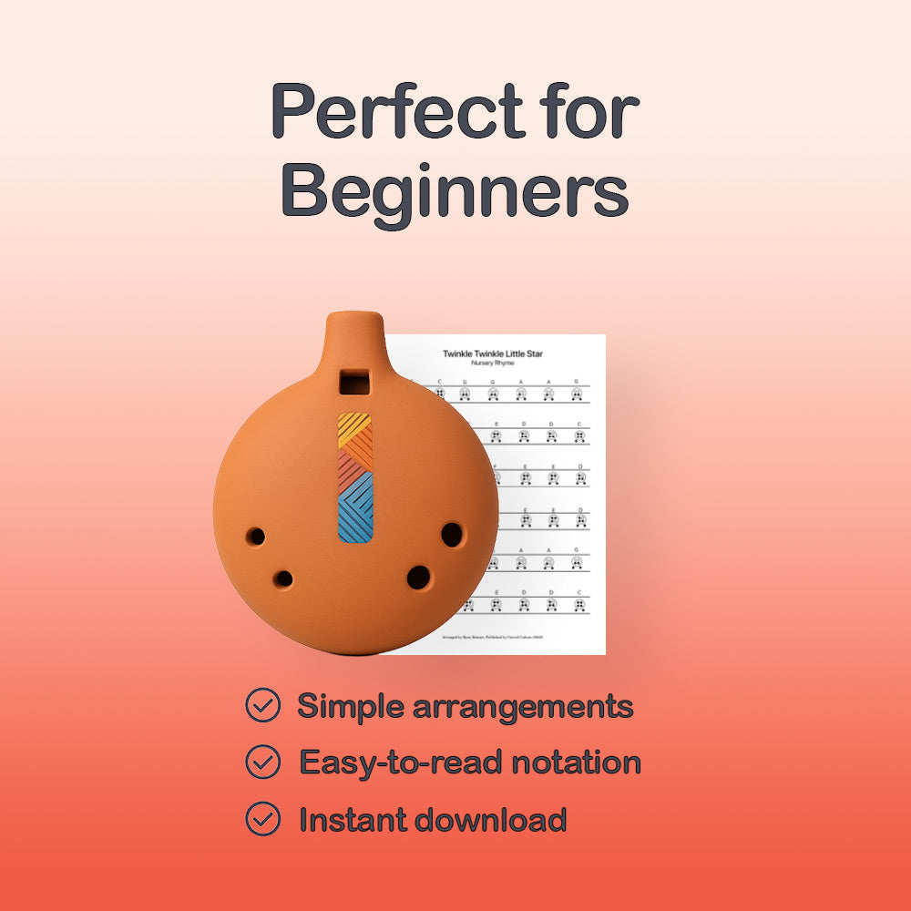 Sometimes I feel like a motherless child - 6 Hole Ocarina Tab