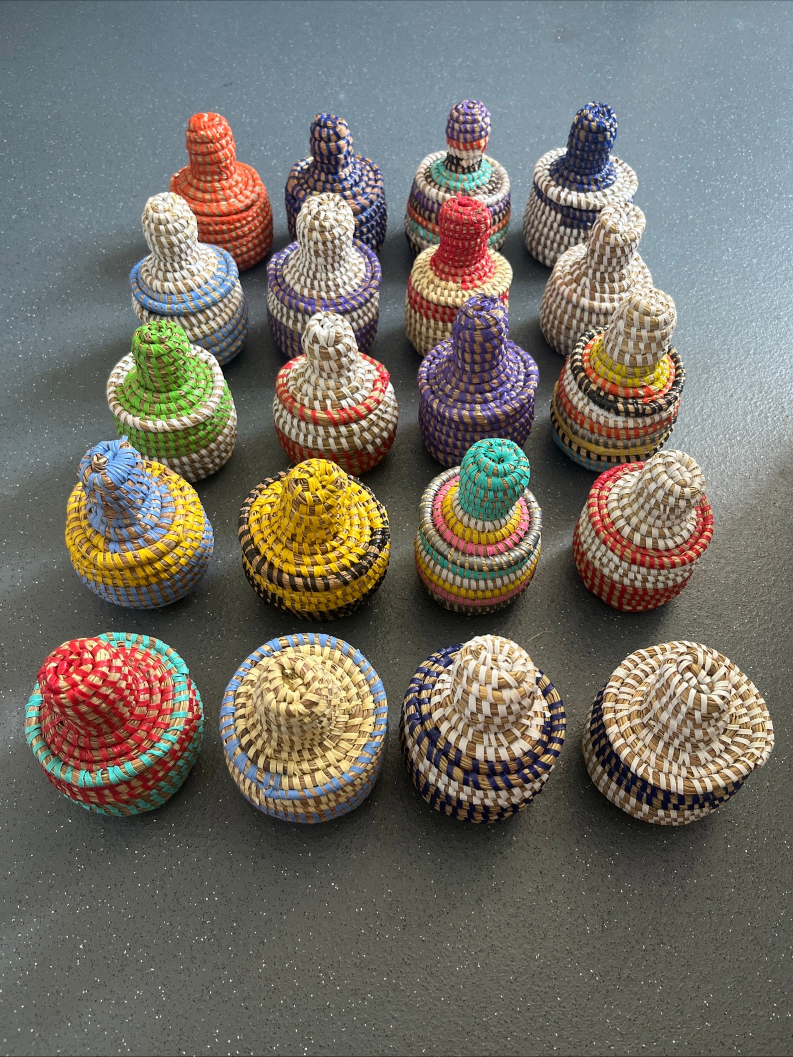 Traditional African Baskets Handmade Bundle (20 Units)