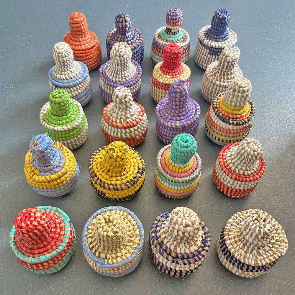 Traditional African Baskets Bundle (20 Units)