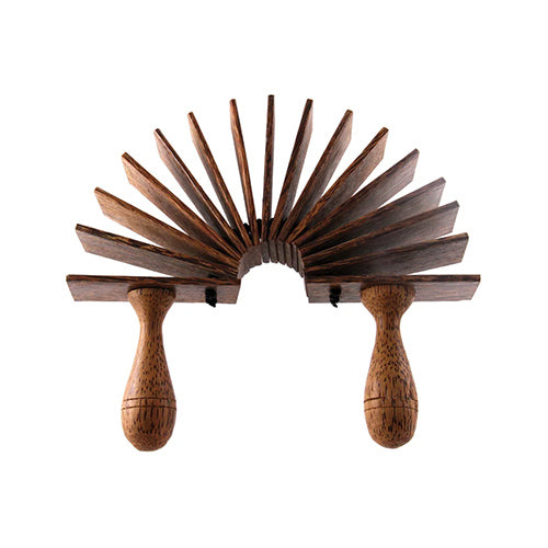 Kokoriko musical instrument made from coconut wood 