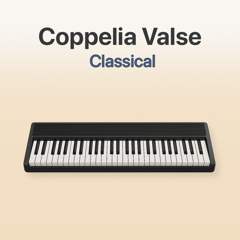 Coppélia Valse Sheet Music