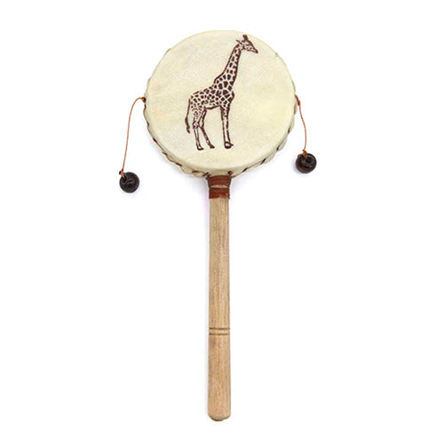 Giraffe design monkey drum