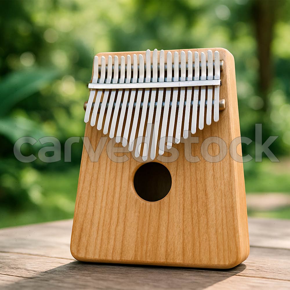 Kalimba – Tranquil Garden Setting (Stock Image)
