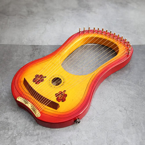 Sunburst Lyre Harp (15 String)